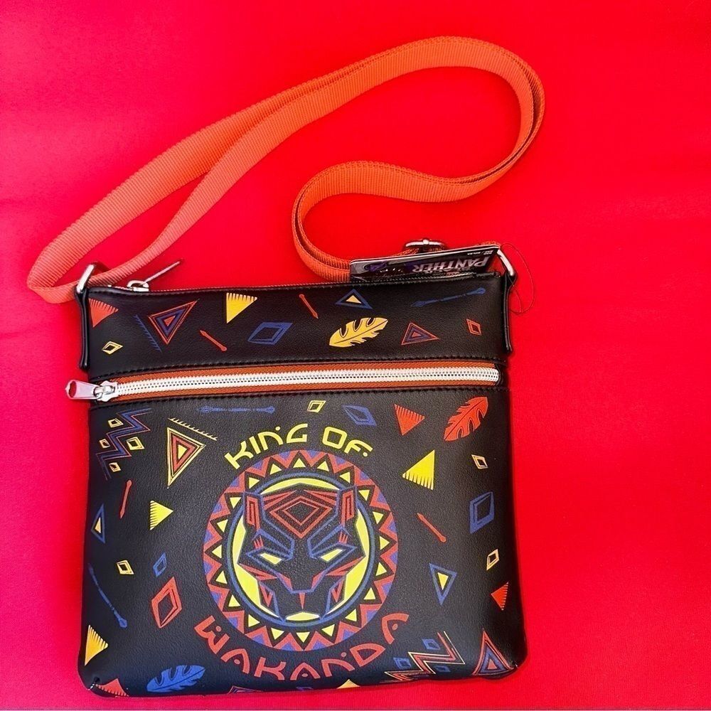 Funko Marvel Black Panther Wakanda Crossbody Messenger Bag 8.5"
